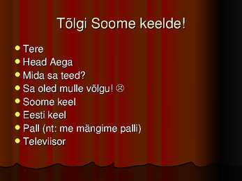 Soome keel #2
