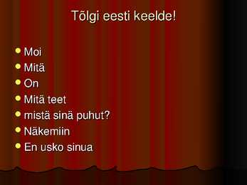 Soome keel #3