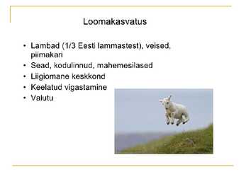 Ökoloogiline ehk mahepõllumajandus #5