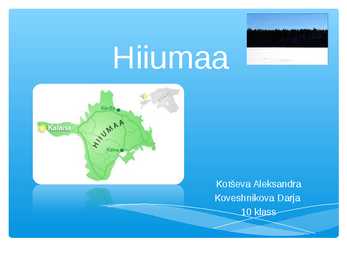 Hiiumaa