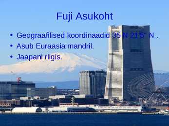 Fuji vulkaan #2