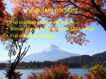 Fuji vulkaan #6