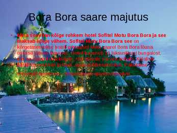 Bora Bora saar #2