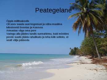 Minu Haiti - esitlus #3