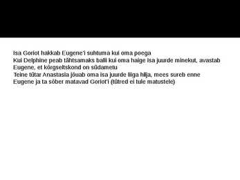 Isa Goriot #5