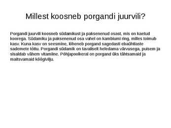 Porgand ehk Daucus #5