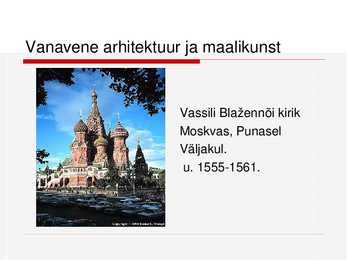 Vanavene arhitektuur ja maalikunst #14