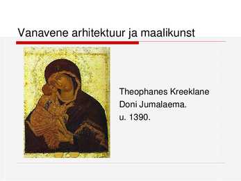 Vanavene arhitektuur ja maalikunst #17