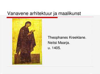 Vanavene arhitektuur ja maalikunst #19