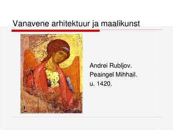 Vanavene arhitektuur ja maalikunst #25