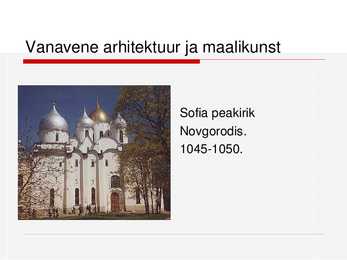 Vanavene arhitektuur ja maalikunst #9