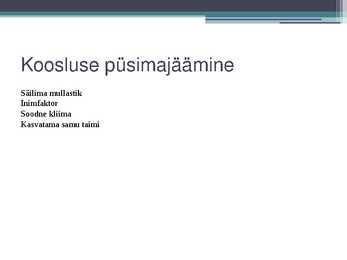 Teravili monokultuuris-tavaviljelus #9