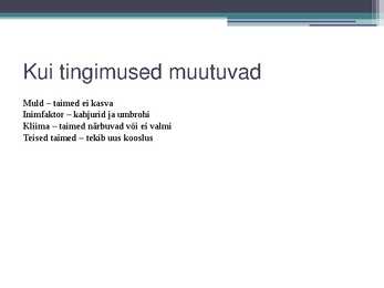 Teravili monokultuuris-tavaviljelus #10