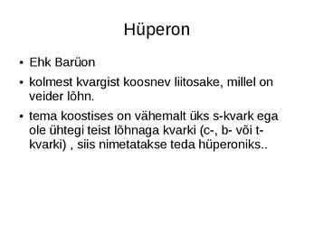 Oomega hüperon #2
