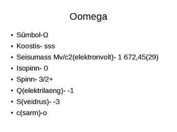 Oomega hüperon #5