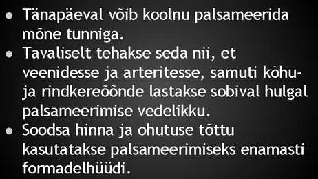 Palsameerimine #7