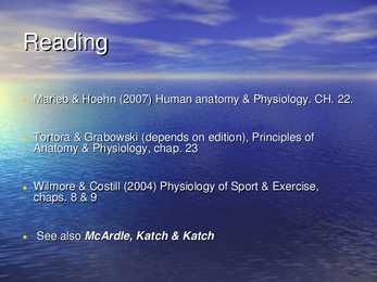 Exercise Physiology - lecture 1 #22