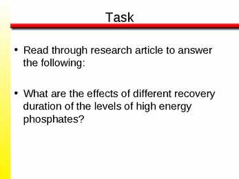 The Anaerobic Energy Systems 7 #16