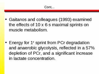 The Anaerobic Energy Systems 7 #19