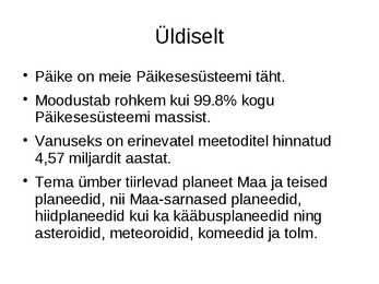 Päikese Slaid #4