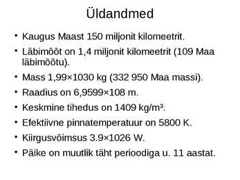 Päikese Slaid #5
