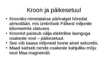 Päikese Slaid #10