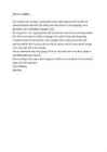 Letter of complaint