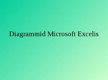 Diagrammid microsoft excelis