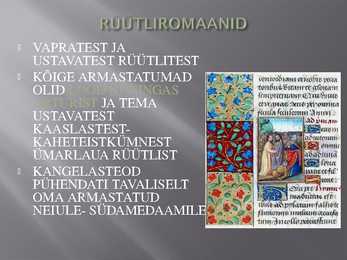Keskaja kultuur #21