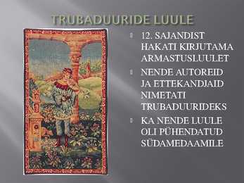 Keskaja kultuur #22