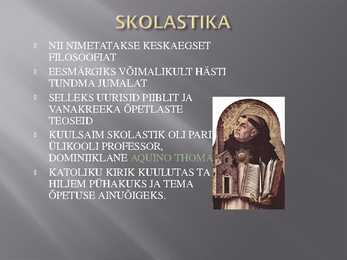 Keskaja kultuur #7