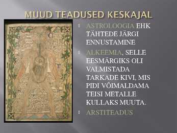 Keskaja kultuur #8