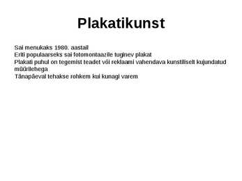 Eesti kunst 1975-1990 #3