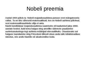 John Forbes Nash #5