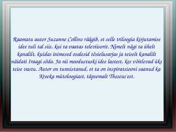 Näljamängud slide #3