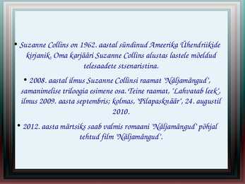 Näljamängud slide #4