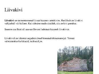 Eesti kivimid #4