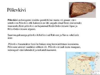 Eesti kivimid #8