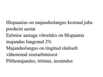 Hispaania esitlus geograafiasse #4