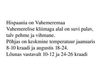 Hispaania esitlus geograafiasse #5