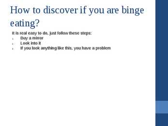 Eating disorder #6