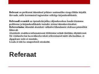 Laste areng #4