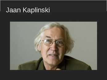 Jaan Kaplinski #4