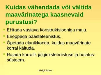 Maavärinad #17