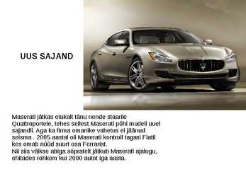 Maserati ajaloo kohta #14