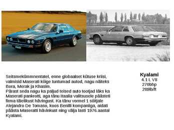 Maserati ajaloo kohta #8