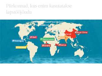 Lapstööjõu kasutamine ning nüüdisaegne orjakaubandus #8