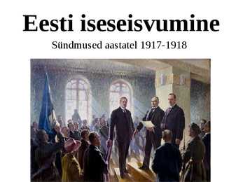 Eesti iseseisvumine