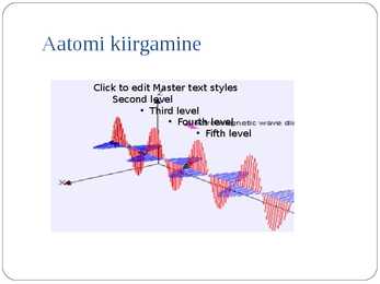 Aatomi kiirgamine #3