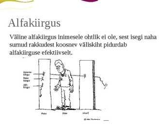 Alfalagunemine ja alfakiirgus #7